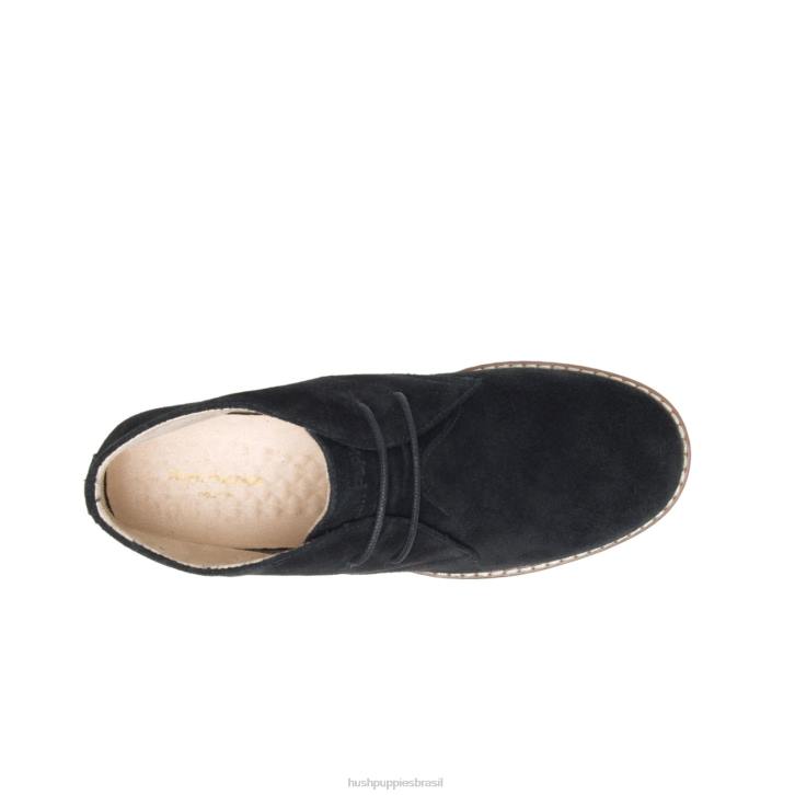 camurça preta ousada Mazin Cayto Chukka mulheres Hush Puppies bota ZZ6R151 - Image 6