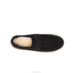 camurça preta ousada ponte mulheres Hush Puppies tênis ZZ6R132 - Image 7