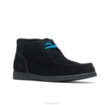 Camurça preta ponte 4 homens Hush Puppies bota ZZ6R279 - Image 4