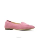camurça rosa legal ponta avelã plana mulheres Hush Puppies sapatos rasos ZZ6R55 - Image 4
