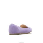 camurça roxa taffy ponta avelã plana mulheres Hush Puppies sapatos rasos ZZ6R51 - Image 5