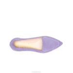 camurça roxa taffy ponta avelã plana mulheres Hush Puppies sapatos rasos ZZ6R51 - Image 7