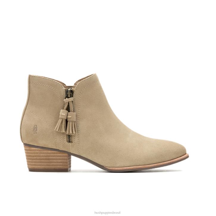 camurça taupe bota de borla serra mulheres Hush Puppies bota ZZ6R157 - Image 2