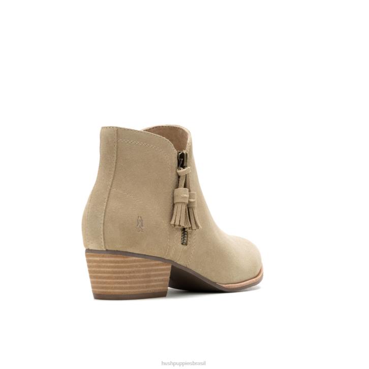 camurça taupe bota de borla serra mulheres Hush Puppies bota ZZ6R157 - Image 4