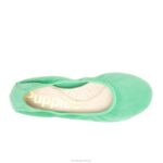 camurça verde jade balé casto plano 2 mulheres Hush Puppies balé plano ZZ6R80 - Image 6