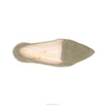 camurça verde-oliva ponta avelã plana mulheres Hush Puppies sapatos rasos ZZ6R56 - Image 7