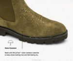 camurça verde-oliva profunda bota jude chelsea homens Hush Puppies bota ZZ6R267 - Image 9