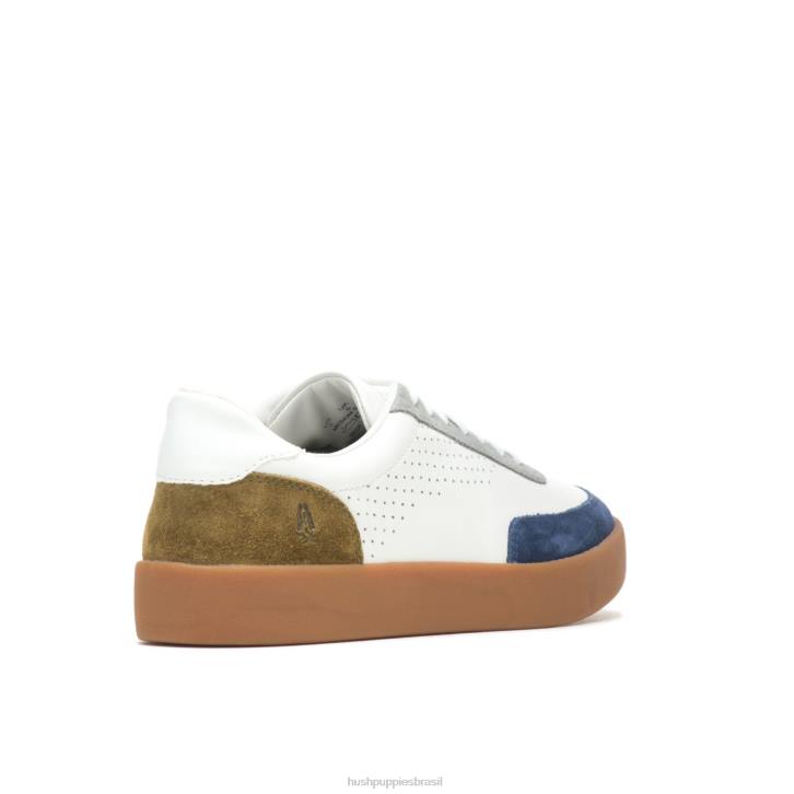 camurça verde-oliva tênis Charlie Court homens Hush Puppies tênis ZZ6R327 - Image 4
