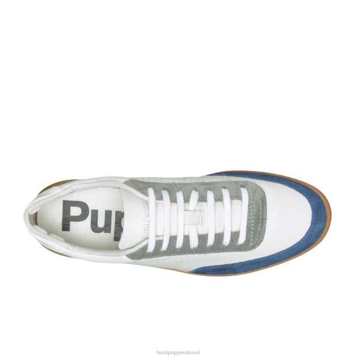 camurça verde-oliva tênis Charlie Court homens Hush Puppies tênis ZZ6R327 - Image 6
