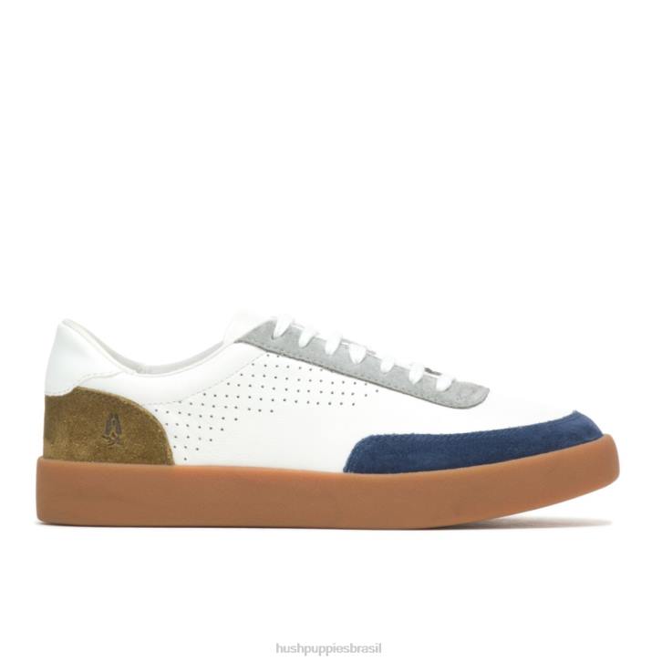 camurça verde-oliva tênis Charlie Court homens Hush Puppies tênis ZZ6R327 - Image 1