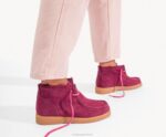 camurça vinho ponte unissex 2 mulheres Hush Puppies bota ZZ6R193 - Image 9