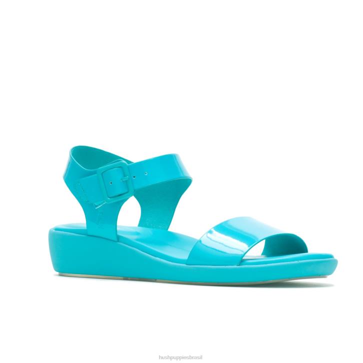 caribenho brite jells sandália de tiras mulheres Hush Puppies sandália ZZ6R18 - Image 3