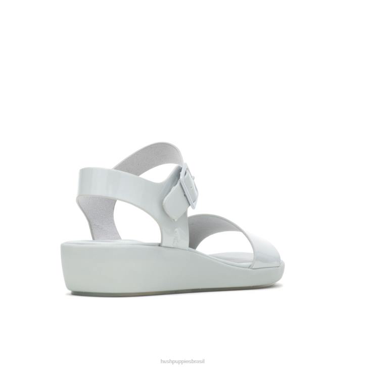 cinza vapor brite jells sandália de tiras mulheres Hush Puppies sandália ZZ6R19 - Image 4