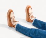 conhaque aconchegante bota de renda chukka bridget mulheres Hush Puppies bota ZZ6R179 - Image 3