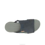 couro azul marinho ativar sandália deslizante homens Hush Puppies sandália ZZ6R318 - Image 7