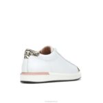 couro branco/zebra sapatilha sabine mulheres Hush Puppies tênis ZZ6R140 - Image 5