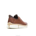 couro conhaque Bennet ponta de asa oxford homens Hush Puppies Oxford ZZ6R282 - Image 5