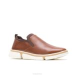 couro conhaque bennet sapatilha sem salto homens Hush Puppies Oxford ZZ6R300 - Image 3