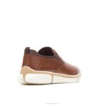 couro conhaque bennet sapatilha sem salto homens Hush Puppies Oxford ZZ6R300 - Image 4