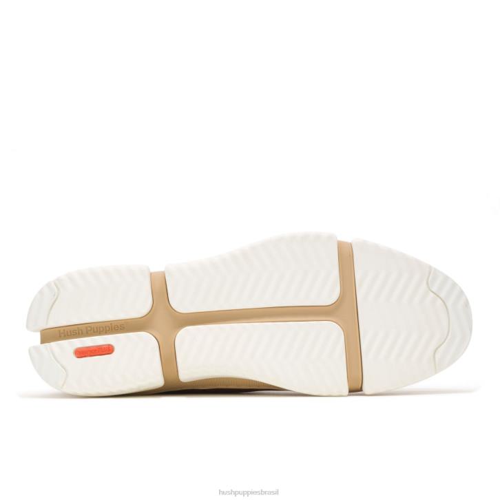 couro conhaque bennet sapatilha sem salto homens Hush Puppies Oxford ZZ6R300 - Image 5