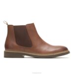 couro conhaque bota chelsea detroit homens Hush Puppies bota ZZ6R270 - Image 2