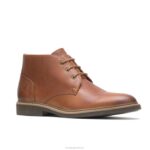 couro conhaque chukka detroit homens Hush Puppies bota ZZ6R273 - Image 3