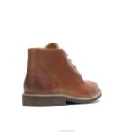 couro conhaque chukka detroit homens Hush Puppies bota ZZ6R273 - Image 4