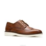 couro conhaque everett ponta de asa oxford homens Hush Puppies Oxford ZZ6R287 - Image 3