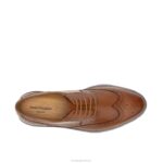 couro conhaque everett ponta de asa oxford homens Hush Puppies Oxford ZZ6R287 - Image 6