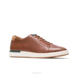 couro conhaque sapatilha de saúde homens Hush Puppies tênis ZZ6R324 - Image 3
