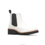 couro creme de baunilha bota amelia chelsea mulheres Hush Puppies bota ZZ6R160 - Image 3