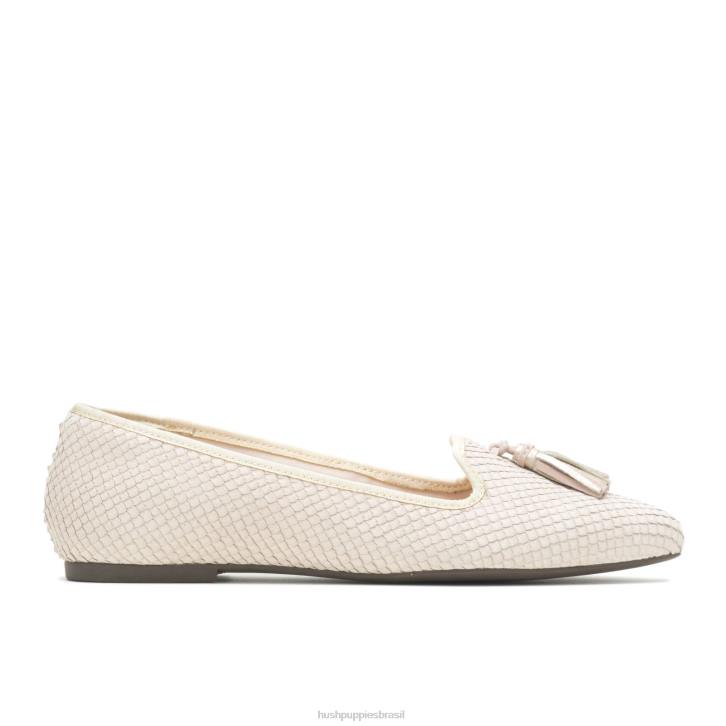 couro de cobra gemada sapatilha sadie com borlas mulheres Hush Puppies escorregar em ZZ6R98 - Image 2