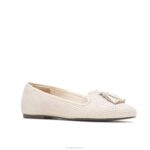 couro de cobra gemada sapatilha sadie com borlas mulheres Hush Puppies escorregar em ZZ6R98 - Image 3