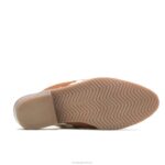 couro de impressão de vaca mula siena mulheres Hush Puppies salto ZZ6R92 - Image 6