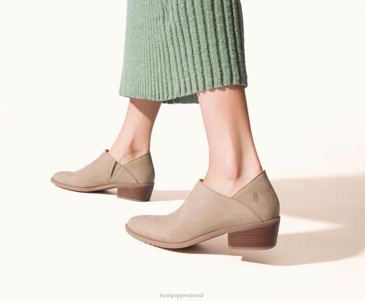 couro de impressão de vaca sienna shootie mulheres Hush Puppies bota ZZ6R186 - Image 9