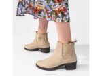 Couro Marrom bota chelsea hadley mulheres Hush Puppies bota ZZ6R152 - Image 7