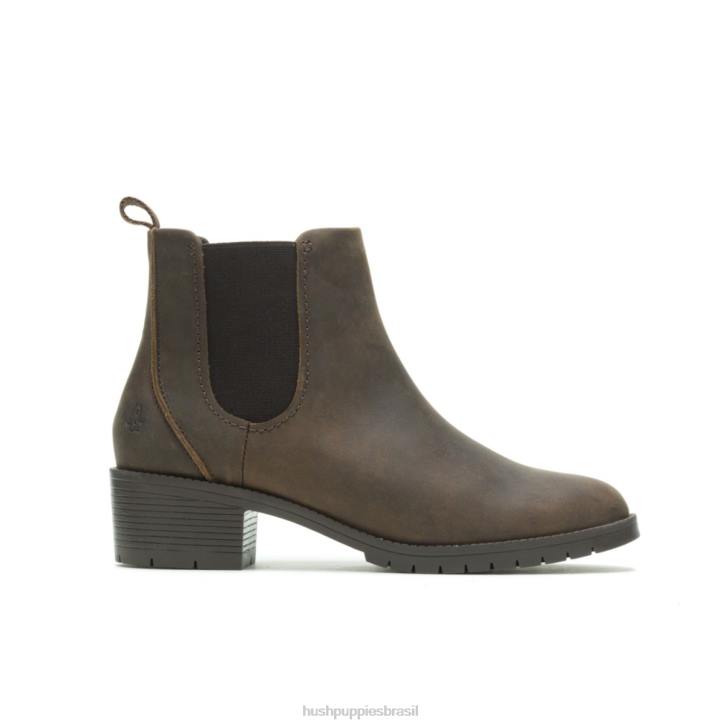 couro_marrom_bota_chelsea_hadley_mulheres_hush_puppies_bota_zz6r152.jpg Couro Marrom bota chelsea hadley mulheres Hush Puppies bota ZZ6R152 - Image 1