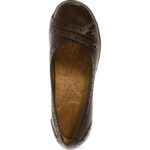 couro marrom escuro burlesco mulheres Hush Puppies sapatos casuais ZZ6R234 - Image 6