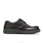 couro marrom escuro gil homens Hush Puppies sapatos de caminhada ZZ6R356 - Image 2