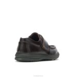 couro marrom escuro gil homens Hush Puppies sapatos de caminhada ZZ6R356 - Image 4