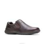 couro marrom escuro lunar ii homens Hush Puppies mocassim ZZ6R349 - Image 3