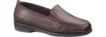 couro marrom escuro paraíso mulheres Hush Puppies sapatos casuais ZZ6R227 - Image 3