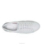 couro perf cinza vapor sapatilha sabine mulheres Hush Puppies tênis ZZ6R141 - Image 6