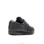 couro preto andador clássico mulheres Hush Puppies sapatos de caminhada ZZ6R235 - Image 4
