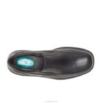 couro preto aproveitar homens Hush Puppies mocassim ZZ6R346 - Image 6