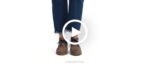 couro preto bailey chukka 2 mulheres Hush Puppies bota ZZ6R200 - Image 8