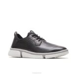 couro preto bennet bico liso oxford homens Hush Puppies Oxford ZZ6R297 - Image 3
