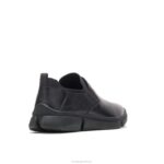 couro preto bennet sapatilha sem salto homens Hush Puppies Oxford ZZ6R284 - Image 4