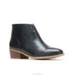 couro preto bota siena mulheres Hush Puppies bota ZZ6R189 - Image 4