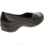 couro preto burlesco mulheres Hush Puppies sapatos casuais ZZ6R233 - Image 4